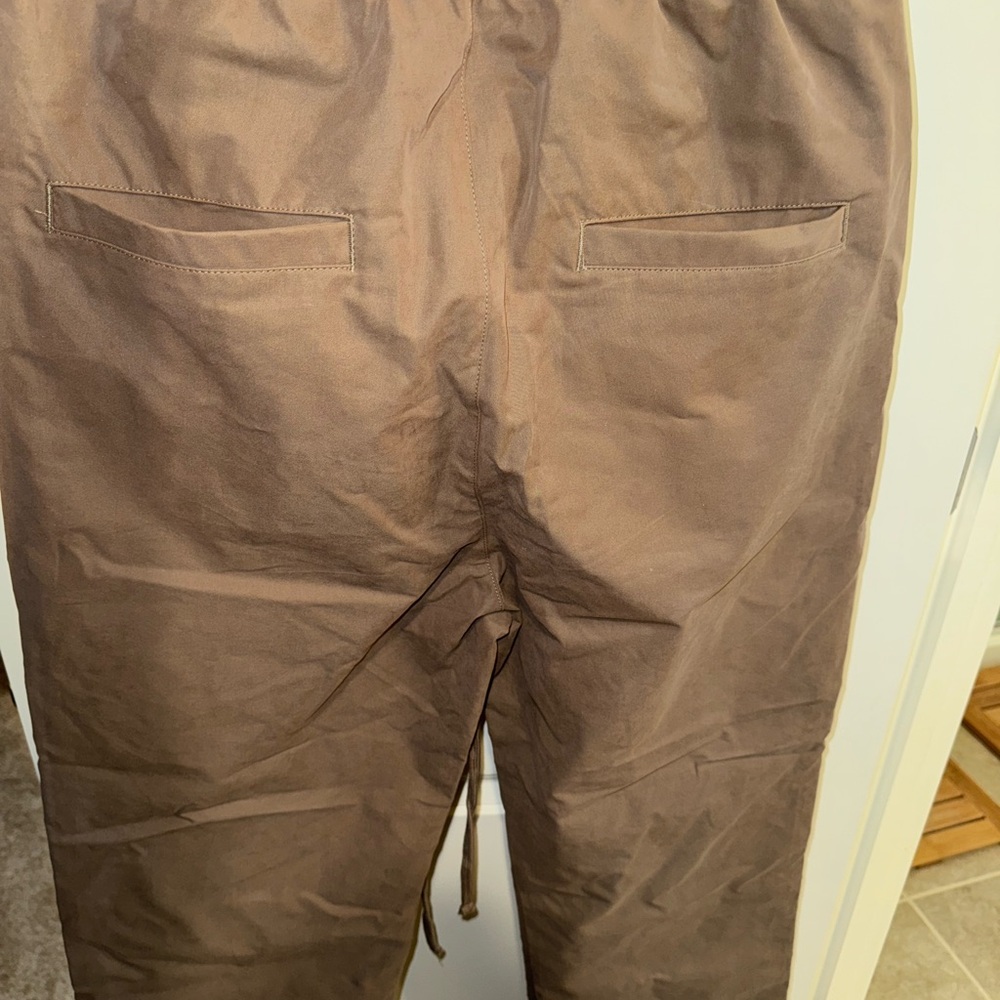 Essentials Beige Drawstring Trousers - image 6